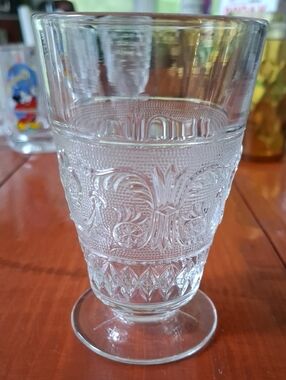 1950s Vintage Duncan & Miller Water Glass/Duncan and Miller Sandwich Tumbler